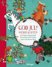 Cover von God Jul! Weihnachten mit Pippi Langstrumpf, Pettersson und Findus, Lotta und Mama Muh