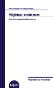 Cover von Möglichkeit des Romans