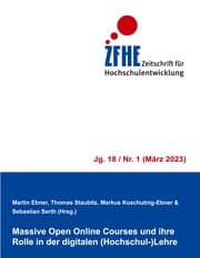 Cover von Massive Open Online Courses und ihre Rolle in der digitalen (Hochschul-)Lehre