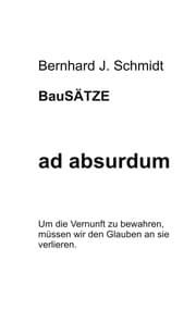 Cover von ad absurdum