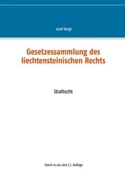 Cover von Gesetzessammlung des liechtensteinischen Rechts