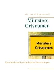 Cover von Münsters Ortsnamen