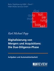 Cover von Grundlagen der Digitalisierung von Mergers und Acquisitions