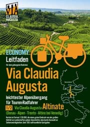 Cover von Rad-Route Via Claudia Augusta 1/2 'Altinate' Economy