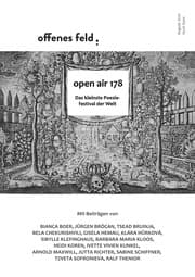 Cover von offenes feld trifft open air 178