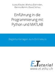 Cover von Programmieren mit Python und Matlab