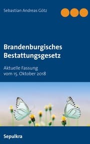 Cover von Brandenburgisches Bestattungsgesetz