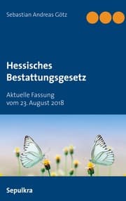 Cover von Hessisches Bestattungsgesetz