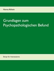 Cover von Grundlagen zum Psychopathologischen Befund