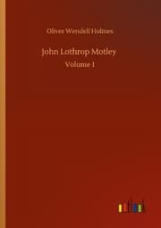 Cover von John Lothrop Motley