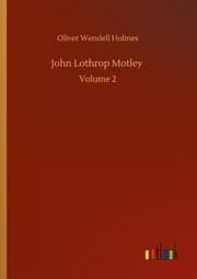 Cover von John Lothrop Motley
