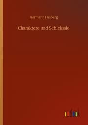 Cover von Charaktere und Schicksale