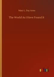 Cover von The World As I Have Found It