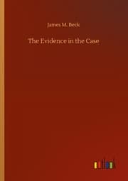 Cover von The Evidence in the Case