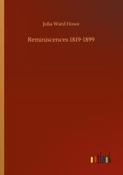 Cover von Reminiscences 1819-1899