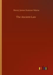 Cover von The Ancient Law