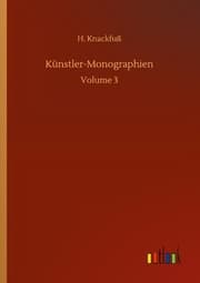 Cover von Künstler-Monographien