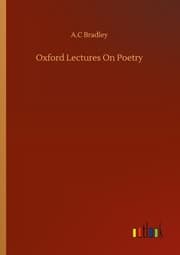 Cover von Oxford Lectures On Poetry