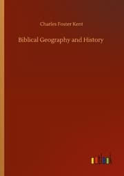 Cover von Biblical Geography and History