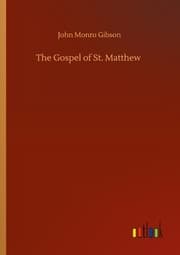 Cover von The Gospel of St. Matthew