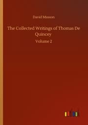 Cover von The Collected Writings of Thomas De Quincey
