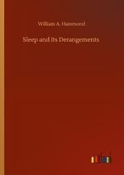 Cover von Sleep and Its Derangements