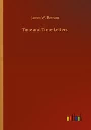 Cover von Time and Time-Letters