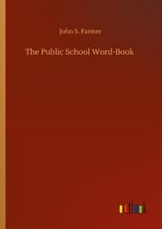 Cover von The Public School Word-Book