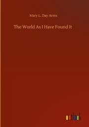 Cover von The World As I Have Found It