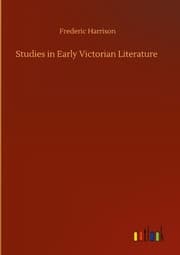 Cover von Studies in Early Victorian Literature