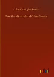 Cover von Paul the Minstrel and Other Stories