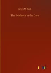 Cover von The Evidence in the Case