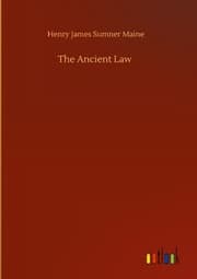 Cover von The Ancient Law