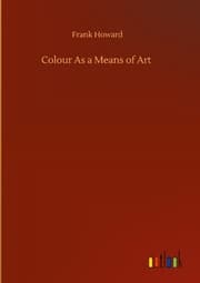 Cover von Colour As a Means of Art