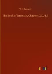 Cover von The Book of Jeremiah, Chapters XXL-LII