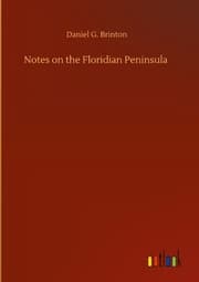 Cover von Notes on the Floridian Peninsula