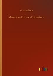 Cover von Memoirs of Life and Literature