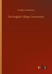 Cover von The English Village Community
