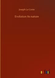 Cover von Evolution Its nature