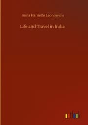 Cover von Life and Travel in India
