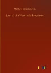 Cover von Journal of a West India Proprietor
