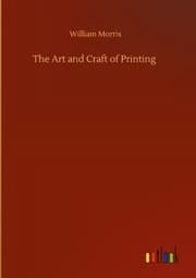 Cover von The Art and Craft of Printing