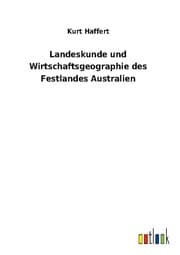 Cover von Landeskunde und Wirtschaftsgeographie des Festlandes Australien
