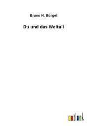 Cover von Du und das Weltall