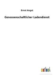 Cover von Genossenschaftlicher Ladendienst