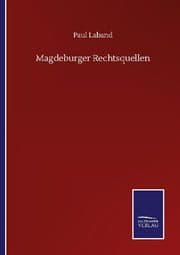 Cover von Magdeburger Rechtsquellen