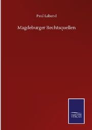 Cover von Magdeburger Rechtsquellen