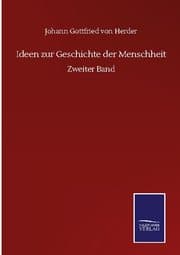 Cover von Ideen zur Geschichte der Menschheit