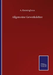 Cover von Allgemeine Gewerkslehre