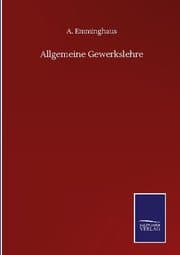 Cover von Allgemeine Gewerkslehre